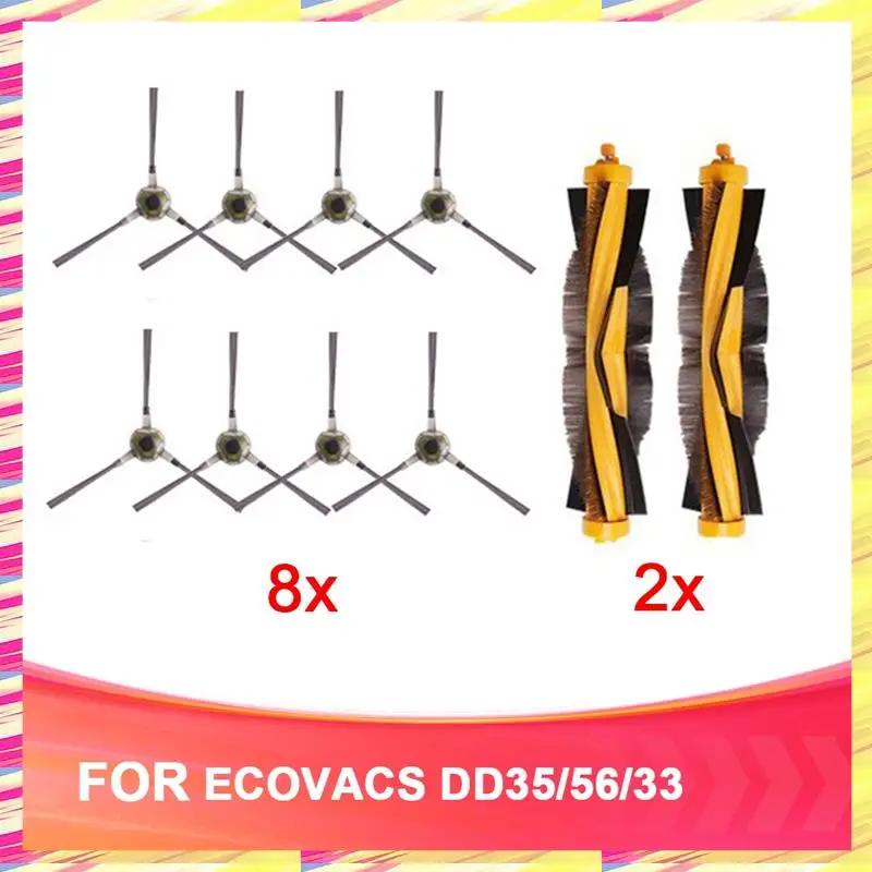

ABJJ для роботов-пылесосов ECOVACS DD35/56/33, аксессуары для пылесосов, запасные части для основной боковой щетки