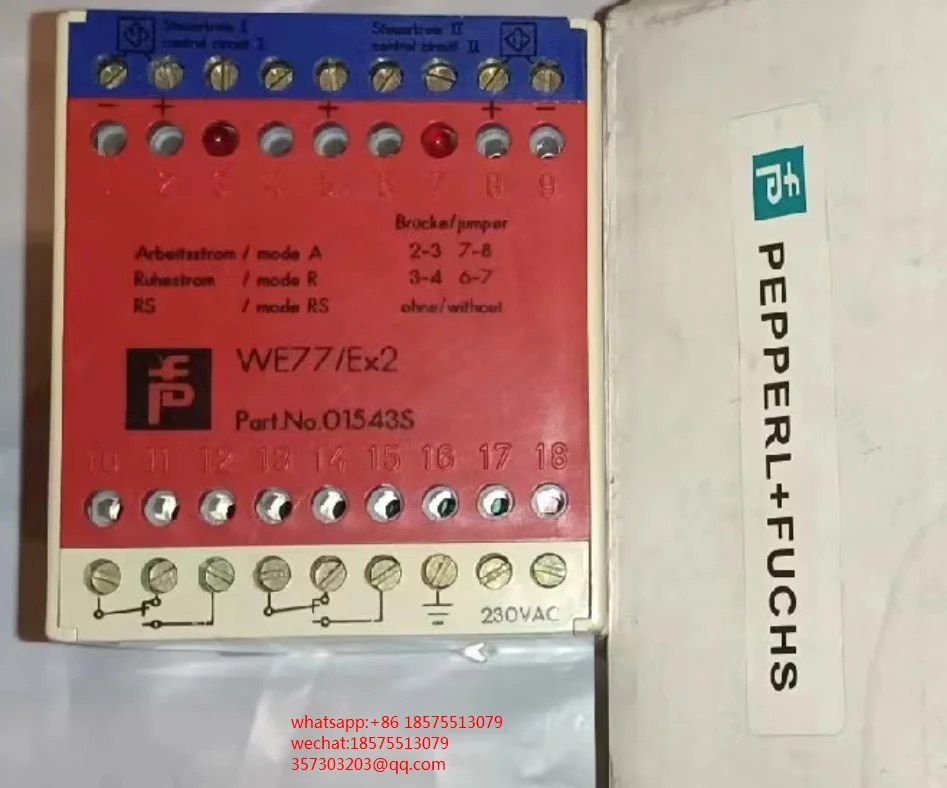 

FOR PEPPERL+FCUHS WE77/Ex2 Isolated Grid 230V Stock 1 PIECE