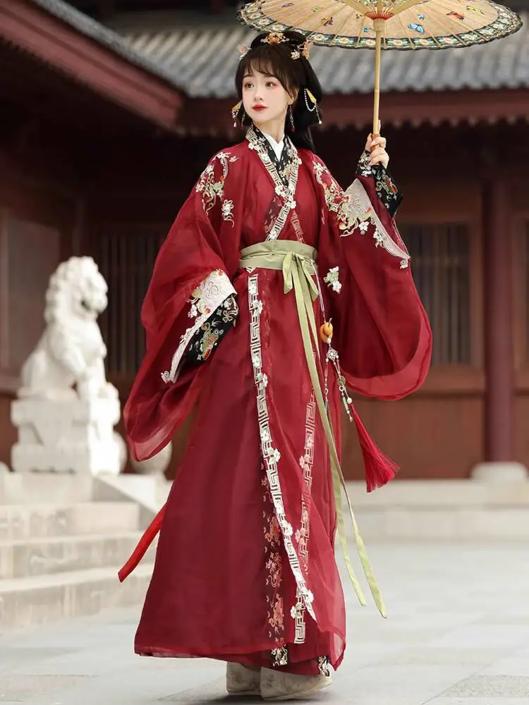 

New Fiesta Carnival Halloween Cos Cosplay Hanfu Women Inner Clothing Warring States Robe Embroidery Heavy Industry Improve