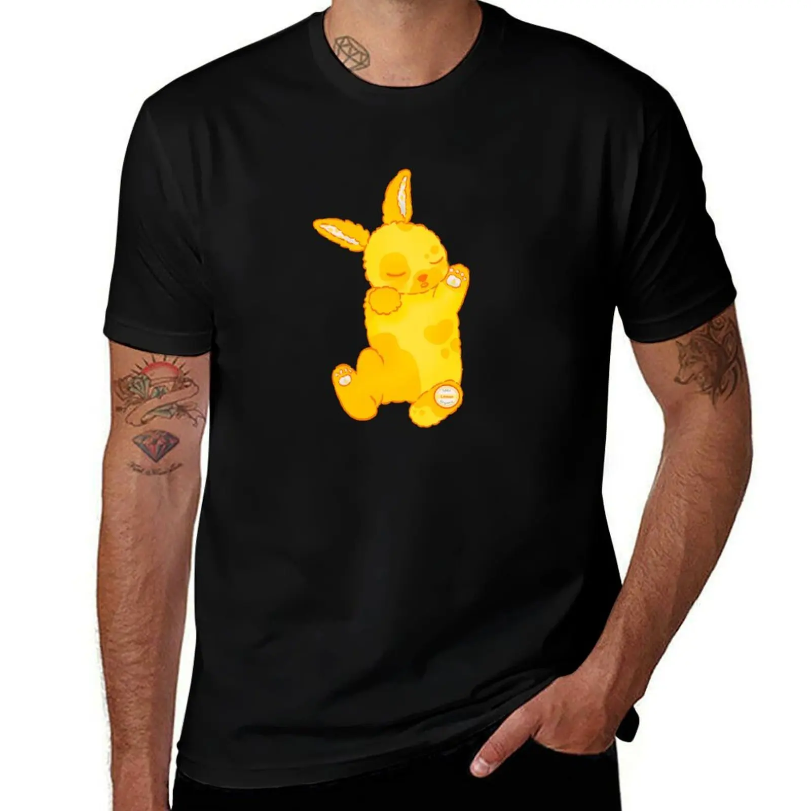

Sleepy Lemon Bunny – Cute Pastel Kawaii Animal Art T-Shirt korean fashion essential t shirt summer top mens graphic t-shirts