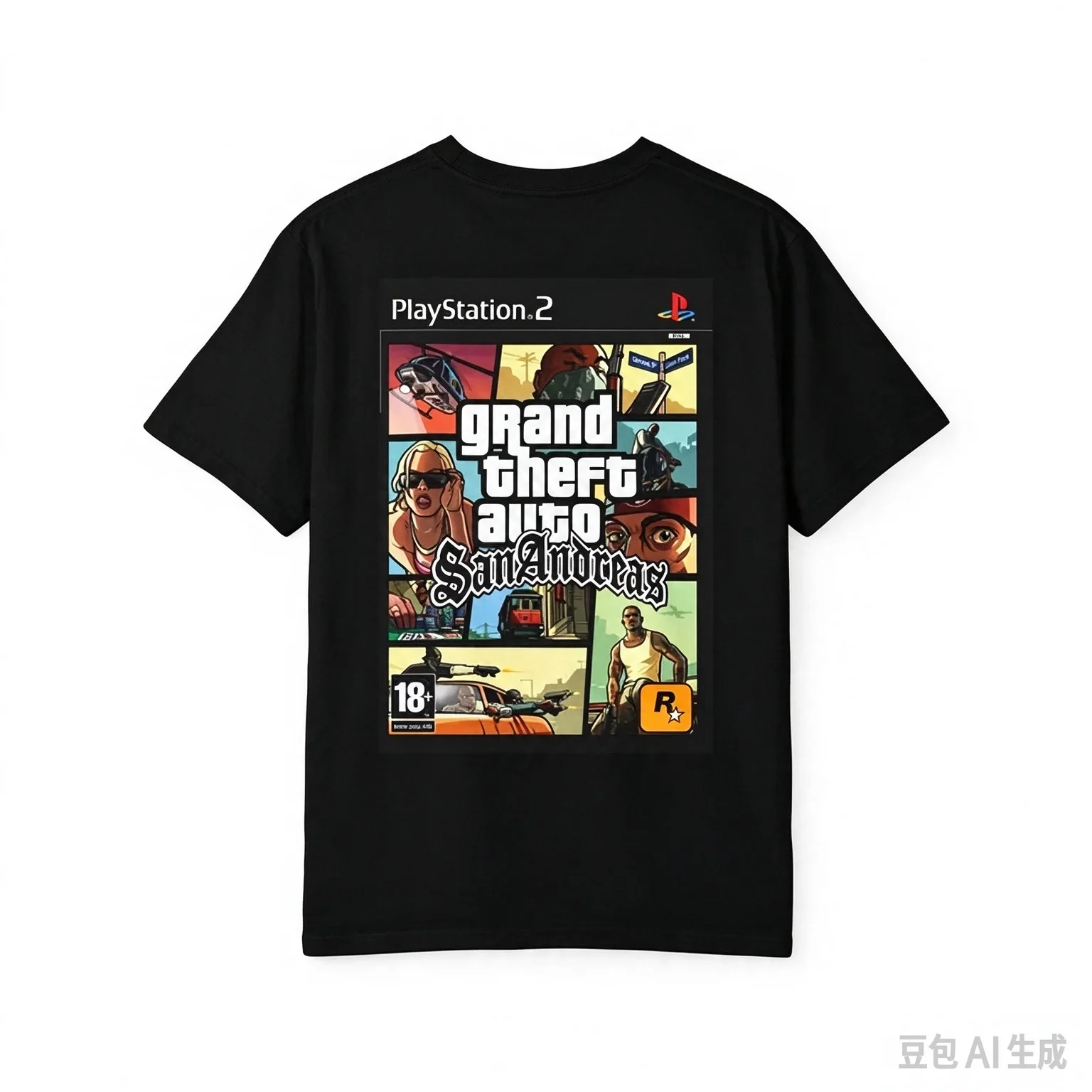 2026 GTA VI Grand Theft Auto 6 T-shirt Vice City Game Graphic Print Pure Cotton T-shirt Unisex Gamer Pullover Tops Ins Y2k