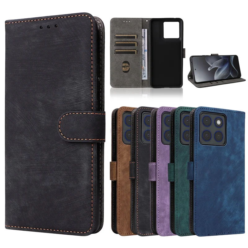 حافظة لهاتف موتورولا موتو إيدج 70 5G حافظة هاتف مغناطيسية جلدية واقية لهاتف موتو X70 Air 5G #2