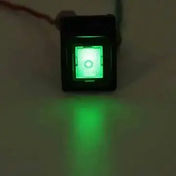 ON-OFF-ON 6 Pin 16A 20A 125V 250V AC Auto Barca Ha Condotto La Luce Interruttore A Levetta A Bilanciere A Tre Posizioni Impermeabile