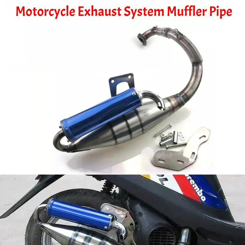

Для Yamaha JOG Breeze Minarelli мопед Jog 50cc 2-тактные скутеры выхлопная труба выхлопная система глушитель труба скутер мопед