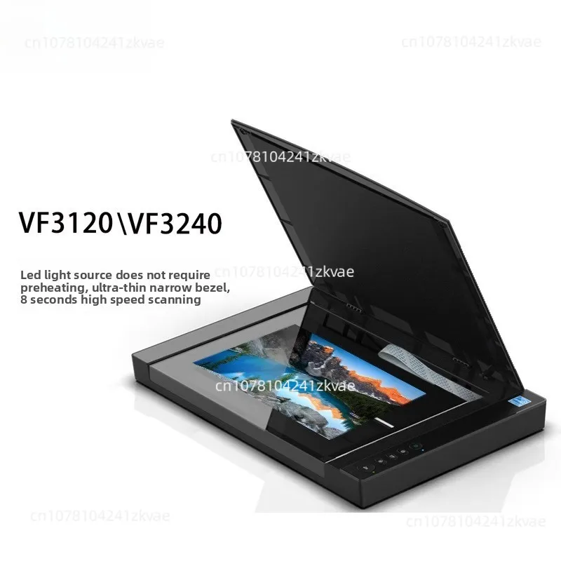 VF3240 A3 Large Format High Performance High Speed  Large Documents Photo Albums Books Magazines and Thick Items Flatbed Scanner