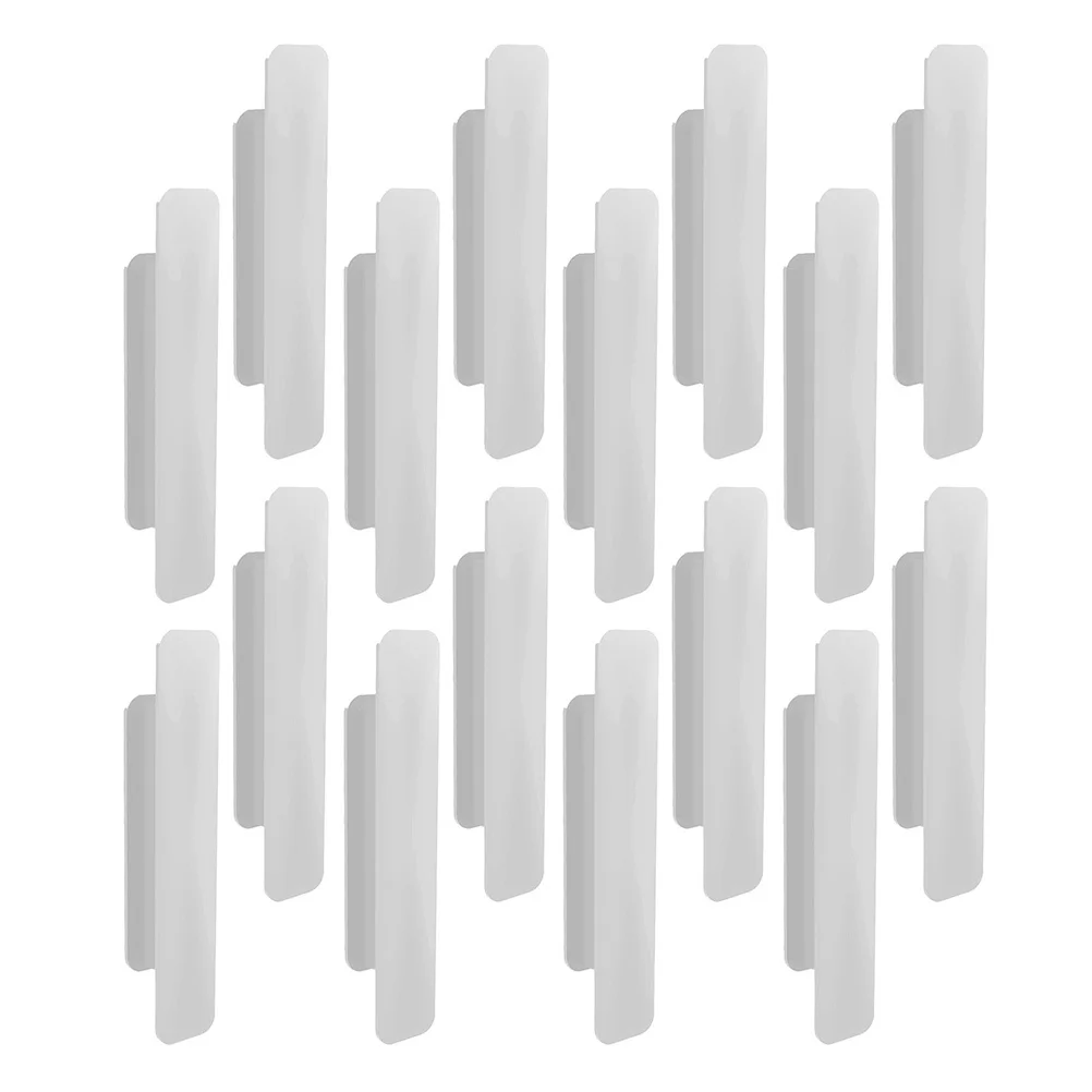 

8Pairs Adhesive Sliding Door Handles Plastic Stick on Puller Instant Door Pull Replacement for Barn Doors Exterior Interior
