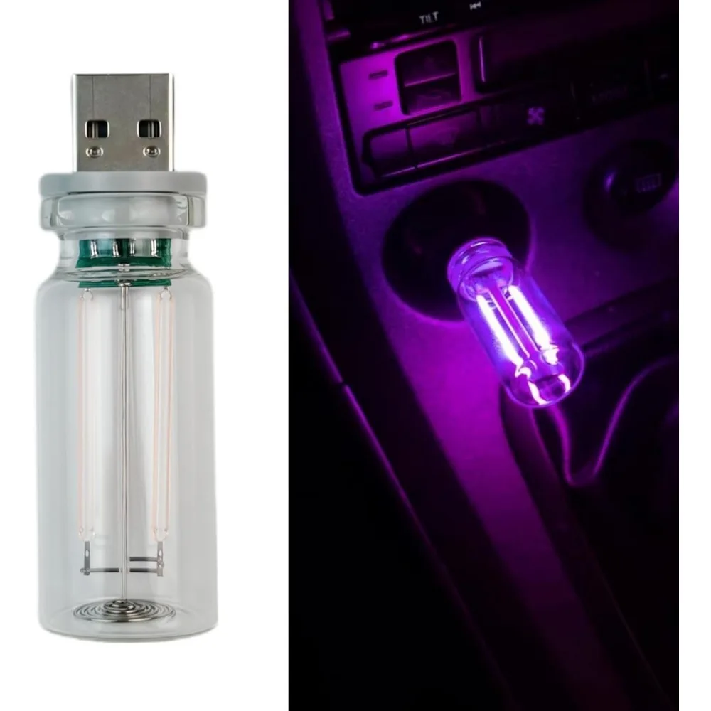 Dimmable Purple Usb…