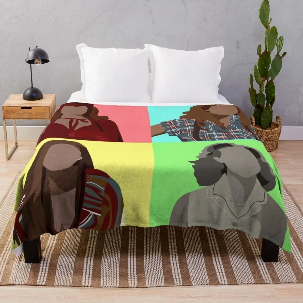 Four Realities Throw Blanket Decorative Sofas blankets ands Cute Blankets