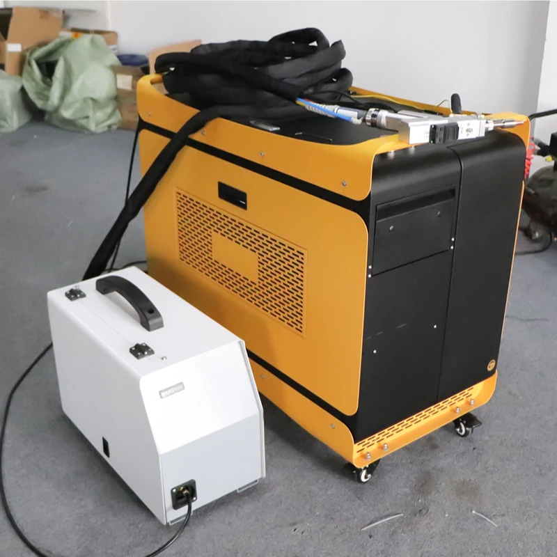 Fonland handheld fiber laser welding machine with gun 1000 1500 2000w in one laser machine for welding cutting cleaning