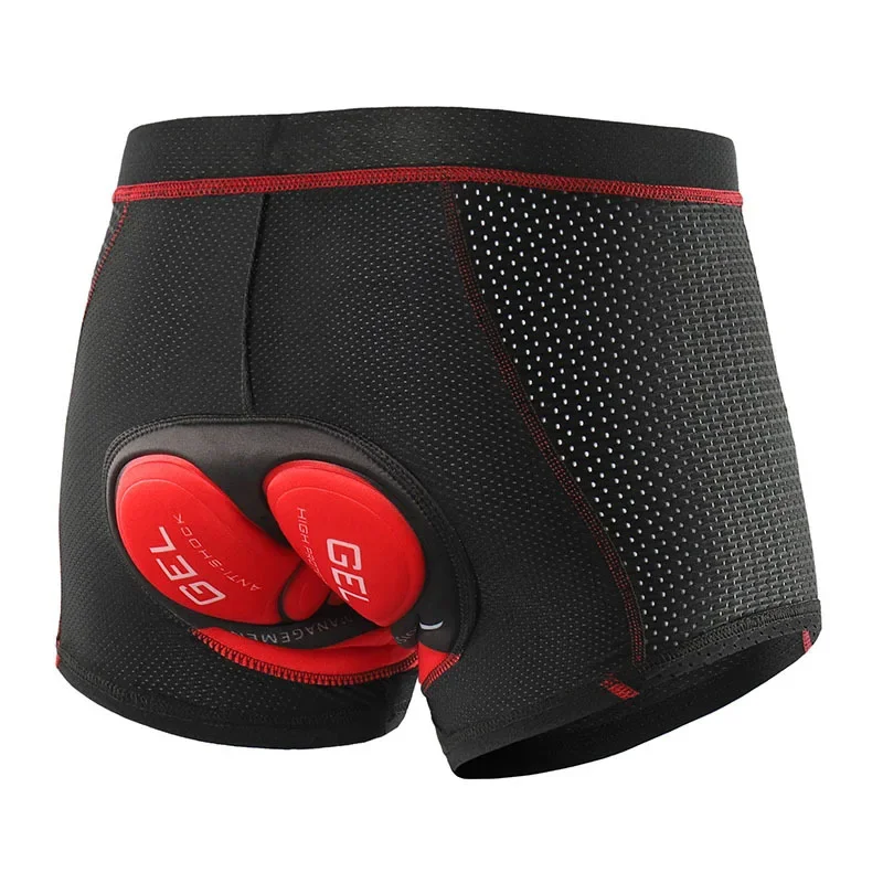 Bicycle riding underwear breathable quick-drying padded silicone cushion pants riding clothes