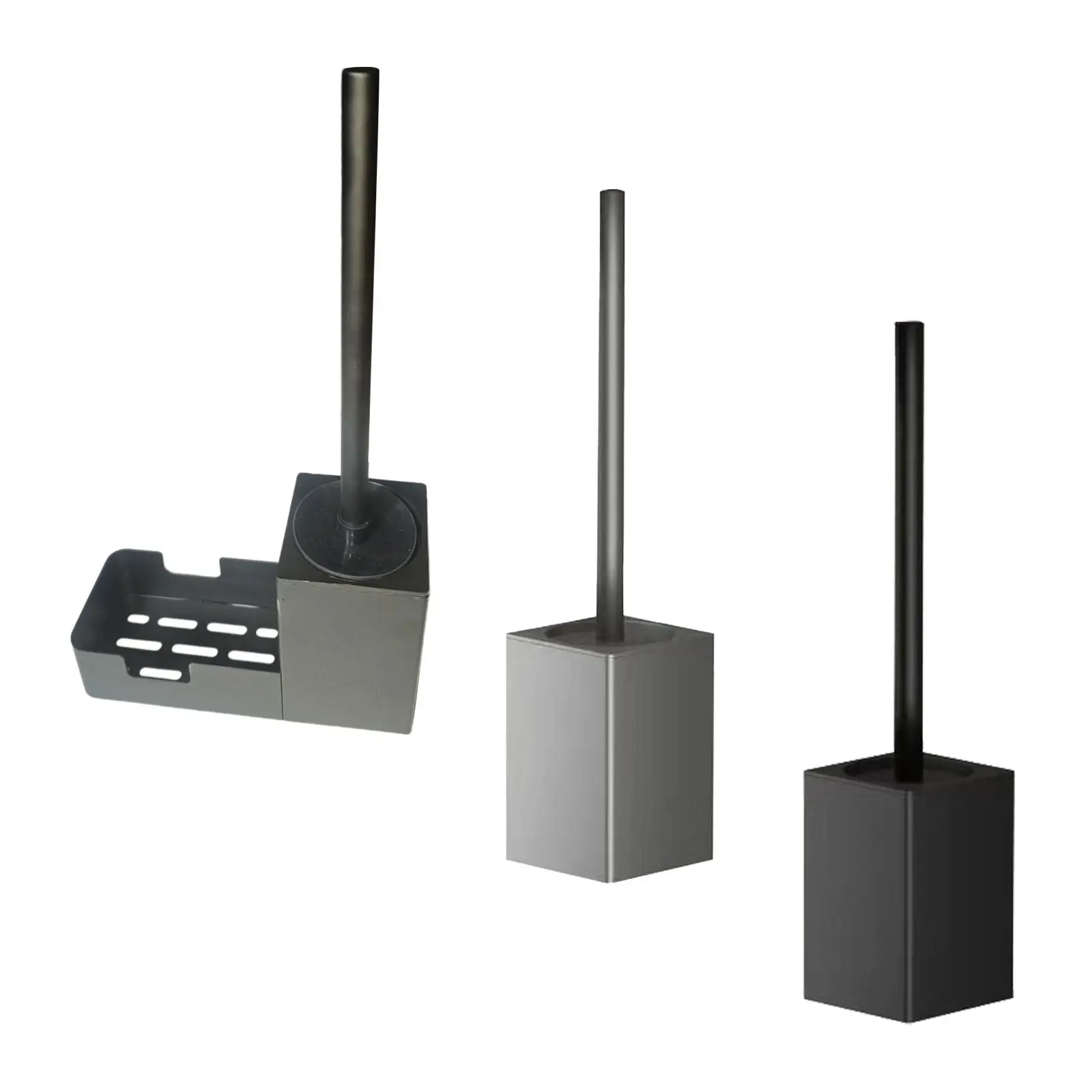 

Toilet Cleaning Brush Minimalist Wall Mounting Long Handle 360° Clean Toilet Scrubber for Restroom Dorm Hotel Bathroom Bathtubs