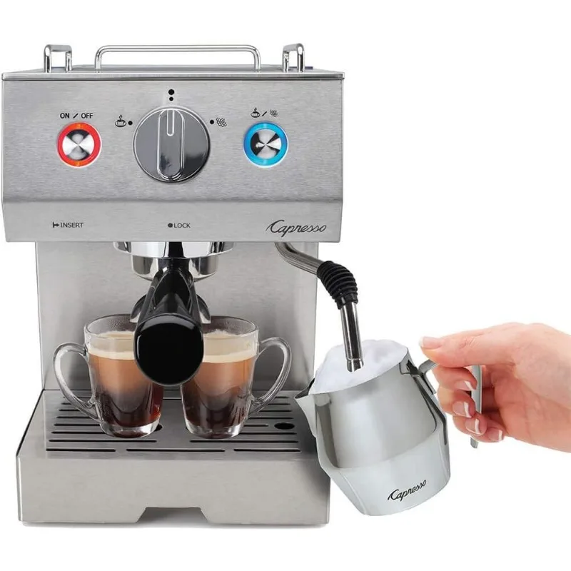 Cafe Select Professional Stainless Steel Espresso & Cappuccino Machine