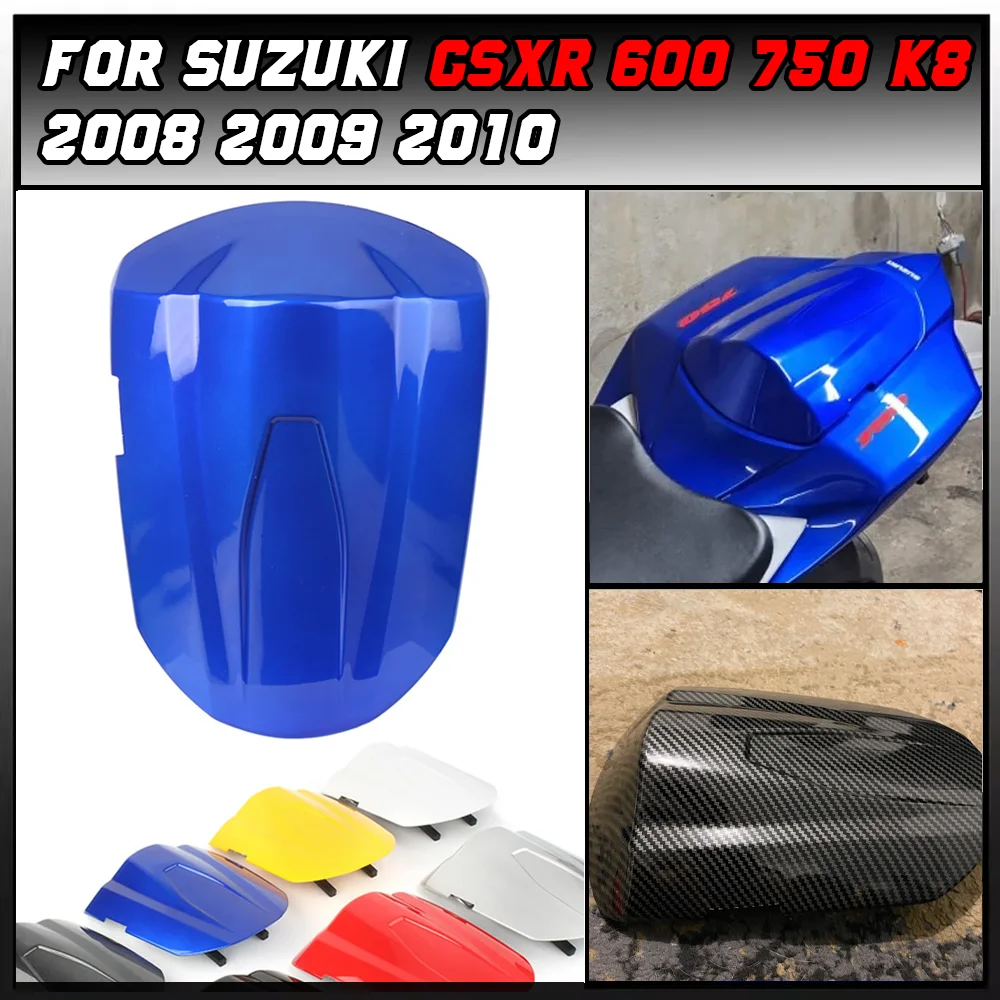 

GSXR600 GSXR750 Motorcycle Rear Passenger Cowl Seat Back Cover Fairing Part For Suzuki GSXR 600 750 K8 2008 2009 2010
