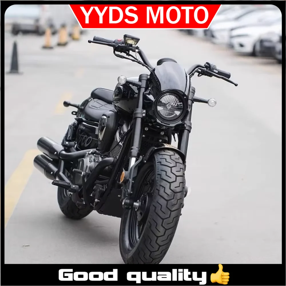 【Good quality】For Benda Chinchilla 500/450 modified pig head hood headlight shade special-shaped front windshield