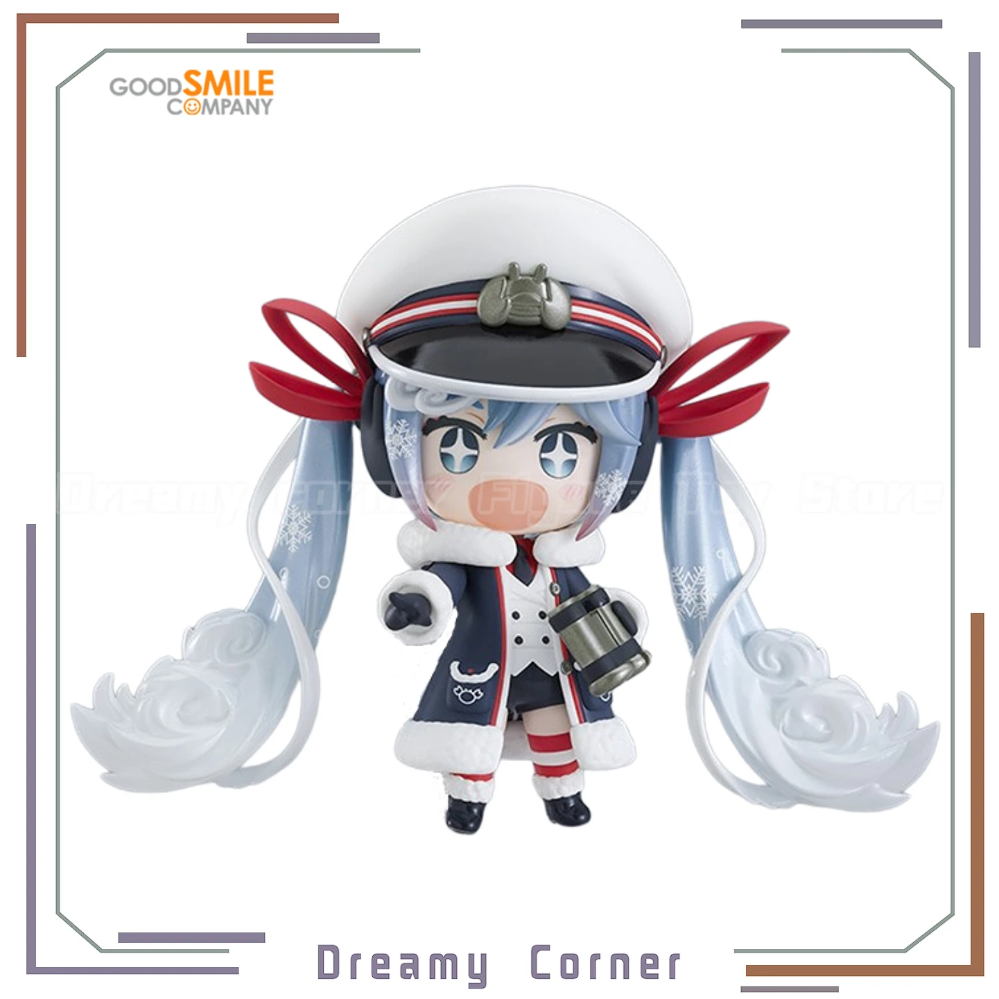 

【In Stock】Original GSC #1800 VOCALOID Hatsune Miku 2022 Grand Voyage Ver Q Version Figure Toys Gifts