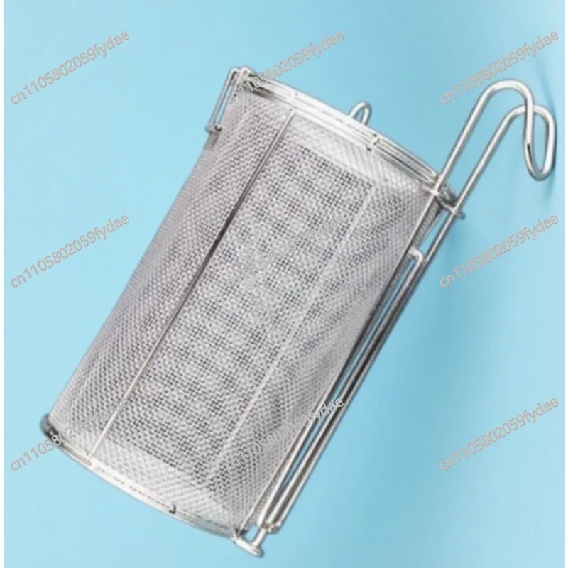 Filter Basket with Lid, Tea Strainer, Flour Sieve, Spicy Hotpot Strainer, Wire Strainer, Deep-fry Basket