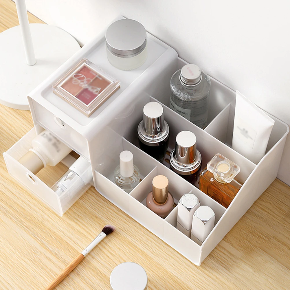 

Ящик для хранения из материала премиум-класса, многофункциональный тип ящика, домашний держатель для макияжа, инструмент для демонстрации ювелирных изделий, ganizer