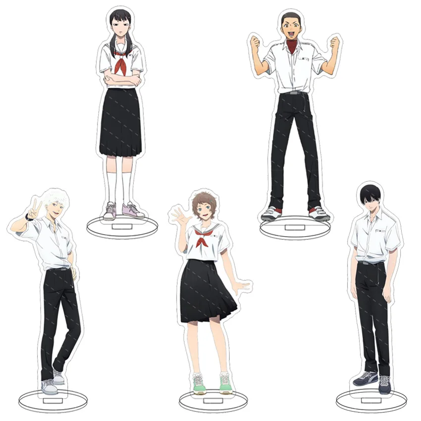 16CM Anime Acryl-Ständer „Der Sommer, in dem Hikaru starb“ Kedō Hikaru Kazuki Tsunaka Yamagishi Asako Cosplay-Figur Ornamente Geschenke