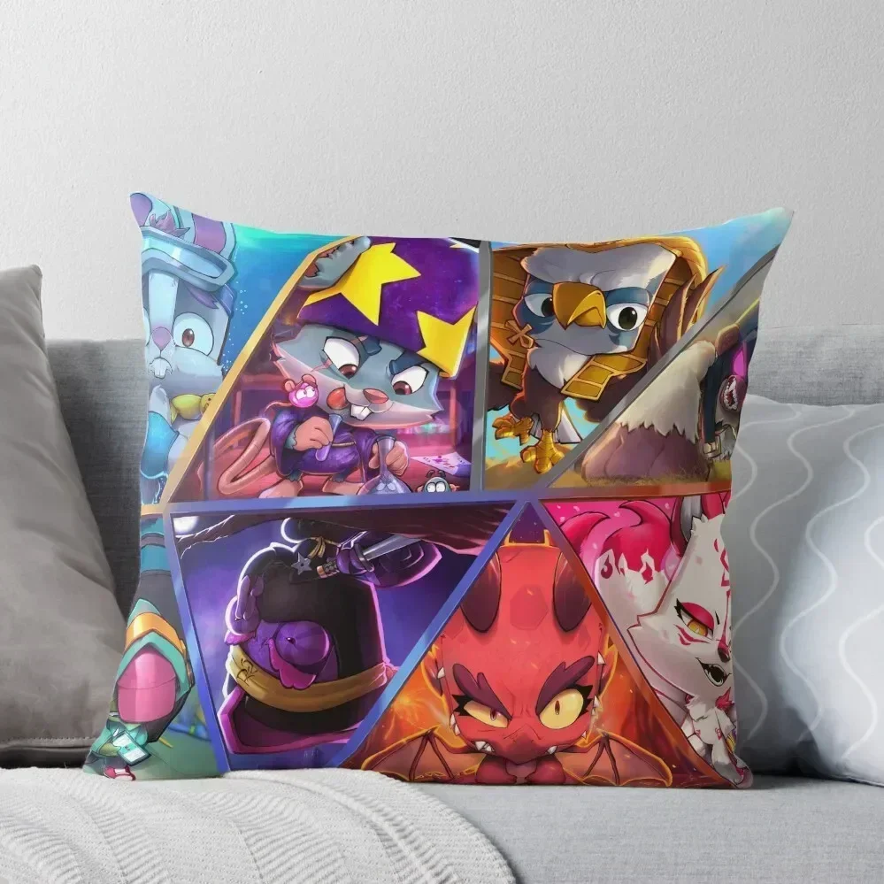 Legendary Zooba Characters Throw Pillow Cushion Cover For Sofa Sofa Covers luxury home accessories Christmas Pillow pillow