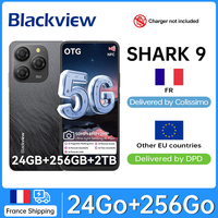 Blackview Shark 9 5G Cellphone [No EU Charger] 24GB(8+16) RAM 256GB ROM 6.67\