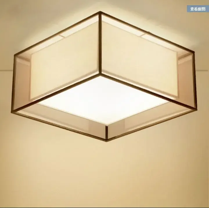 

LED new Chinese bedroom lamp Chinese stylemain living room modern minimalist style lamp ceiling lamp