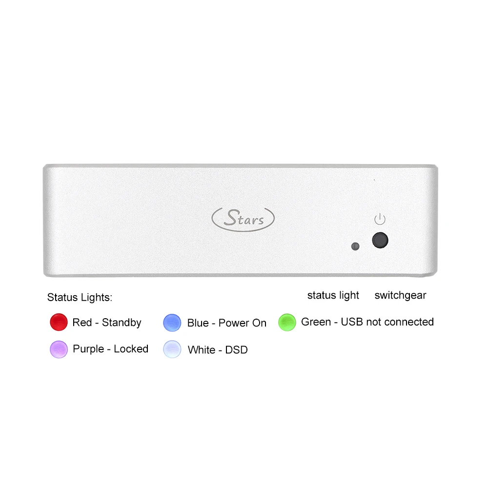 Lyele Áudio USB Interface Digital OCXO Relógio de Temperatura Constante USB Italiano DOP128 IIS AES/EBU Coaxial Óptico
