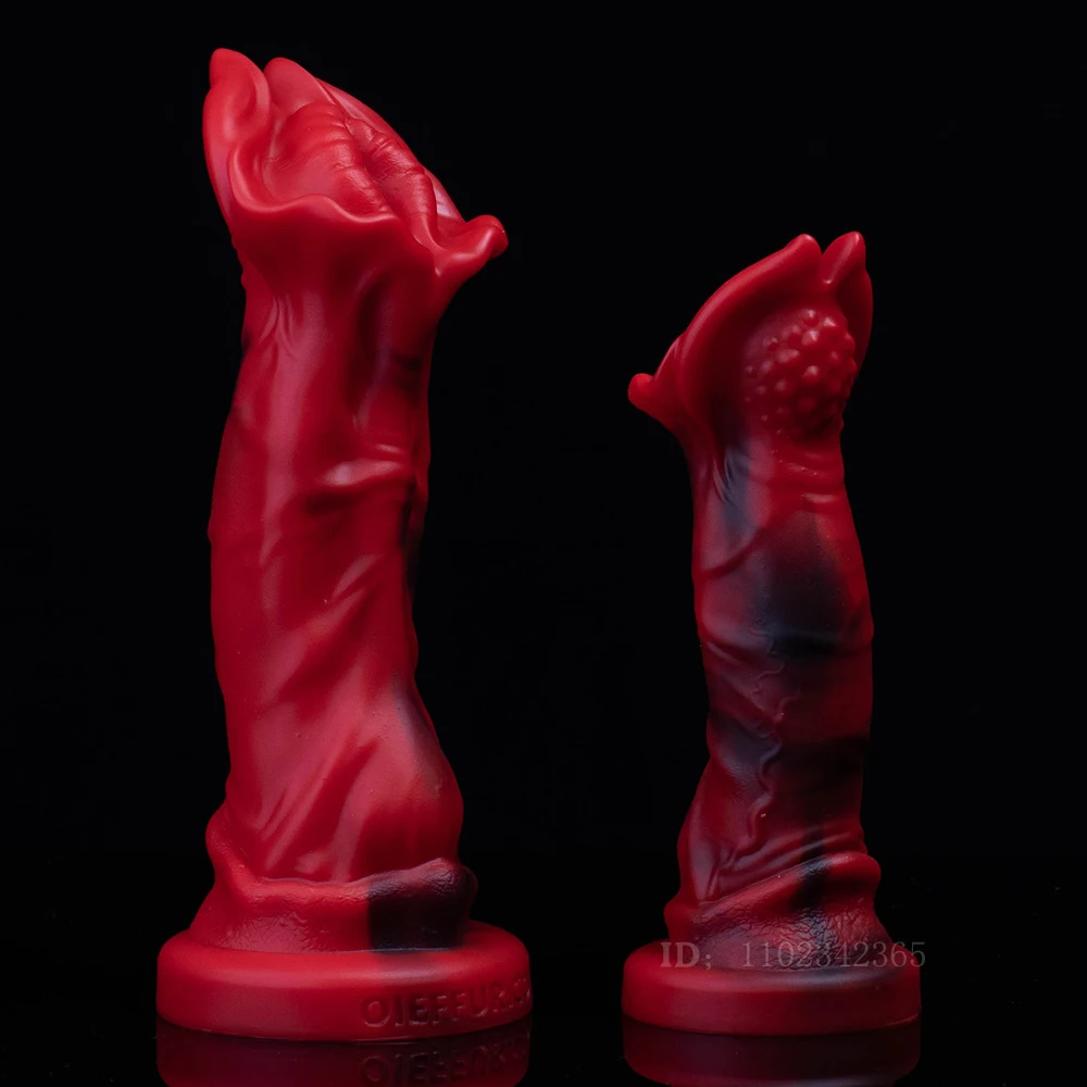 Liquid Silicone For Men And Women Artificial Penis Animal Large Mushroom Head Dildo Large Small Shaped Masturbation Anal Dildo