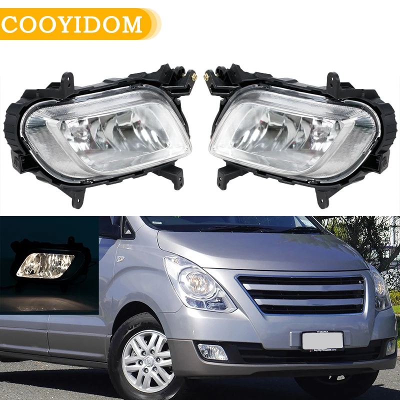 For Hyundai i800 H1 iMax G Starex 2015 2016 Car Front Fog Lamp Driving Lamp Halogen Foglight Signal Lamp Fog Lamp Assembly