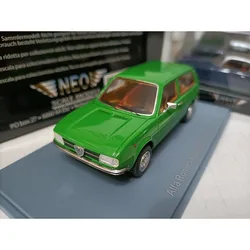 Alfa romeoツーリング樹脂カーモデル、neo 1:43スケール、収集装飾品