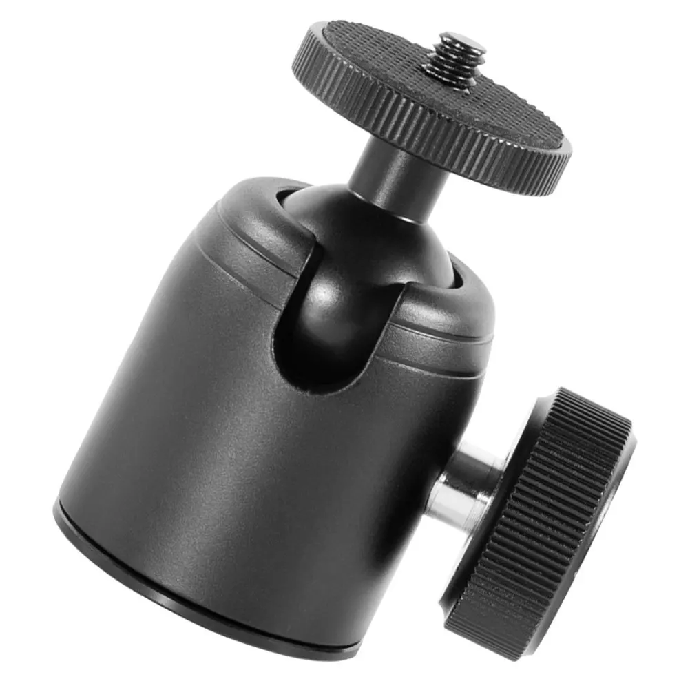 

1Set Camera Tripod Ball Head Mount Lightweight Aluminum Alloy 360 Degree Rotatable Camera Mount Adapter Projector Tripod Head