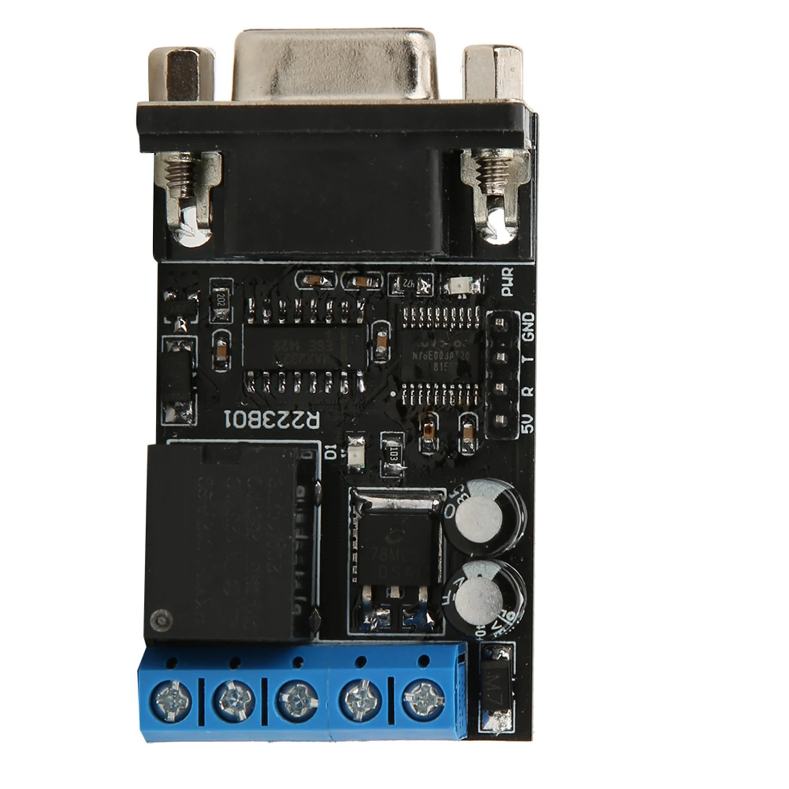 RS232 Delay Relay Module 1 Channel Serial Port UART Multifunctional DC12V R223B01 UART Delay Relay Module