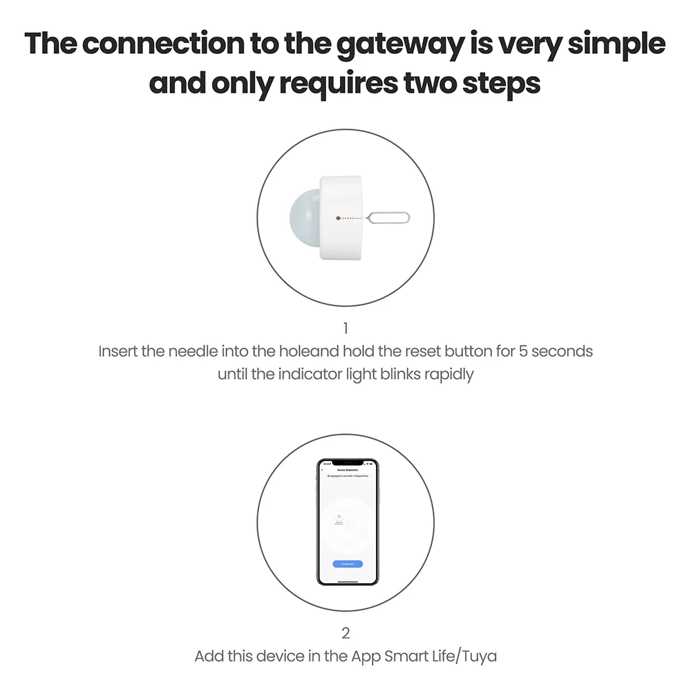 Tuya Zigbee Smart PIR Motion Sensor Infrarot Detektor mit Lux Erkennung Anti-diebstahl Alarm Sensor Drahtlose Sicherheit Schutz – Detail 14