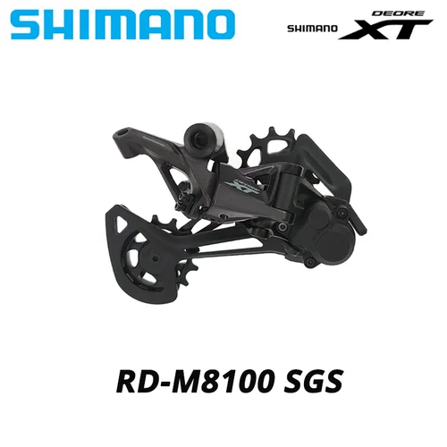 Imagen 2 del producto SHIMANO DEORE XT M8100 1X12 grupo de velocidades desviador trasero SGS palanca de cambios derecha SUNSHINE HG tipo casete CN-M6100 piezas de bicicleta