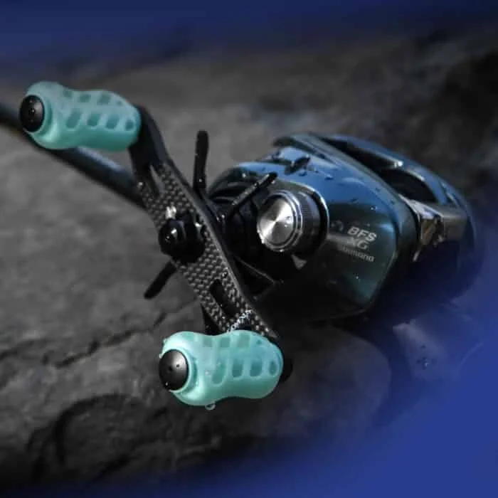 Gomexus Rollengriff Carbon 85mm Finesse für Shimano Bantam Metanium Daiwa Steez Abu Garcia Okuma Kastking Baitcasting DC-S20 – Detail 1