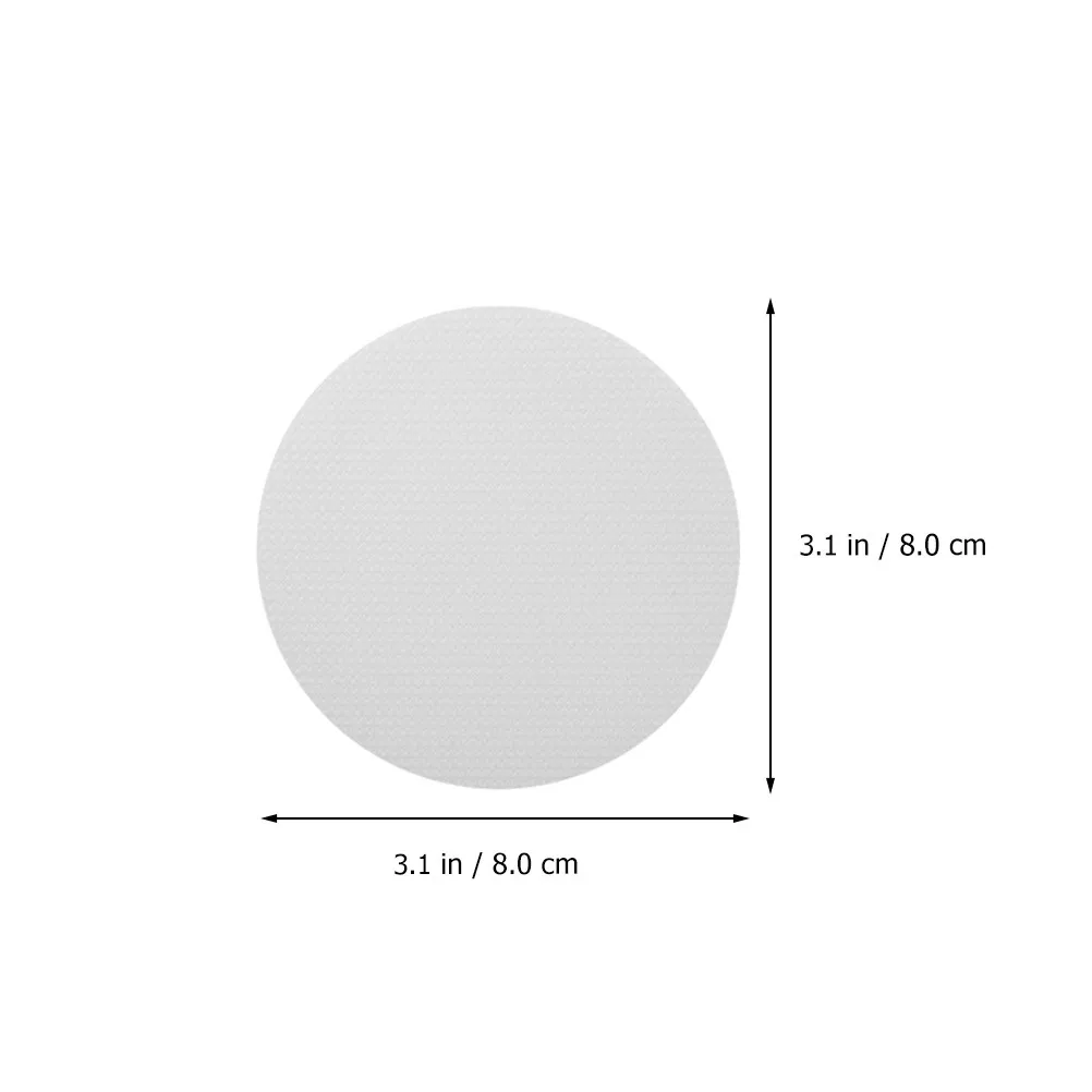 Non Slip Bath Stickers 20Pcs Clear Waterproof Round Safety Treads for Shower Bathtub Stairs Sauna Kitchen