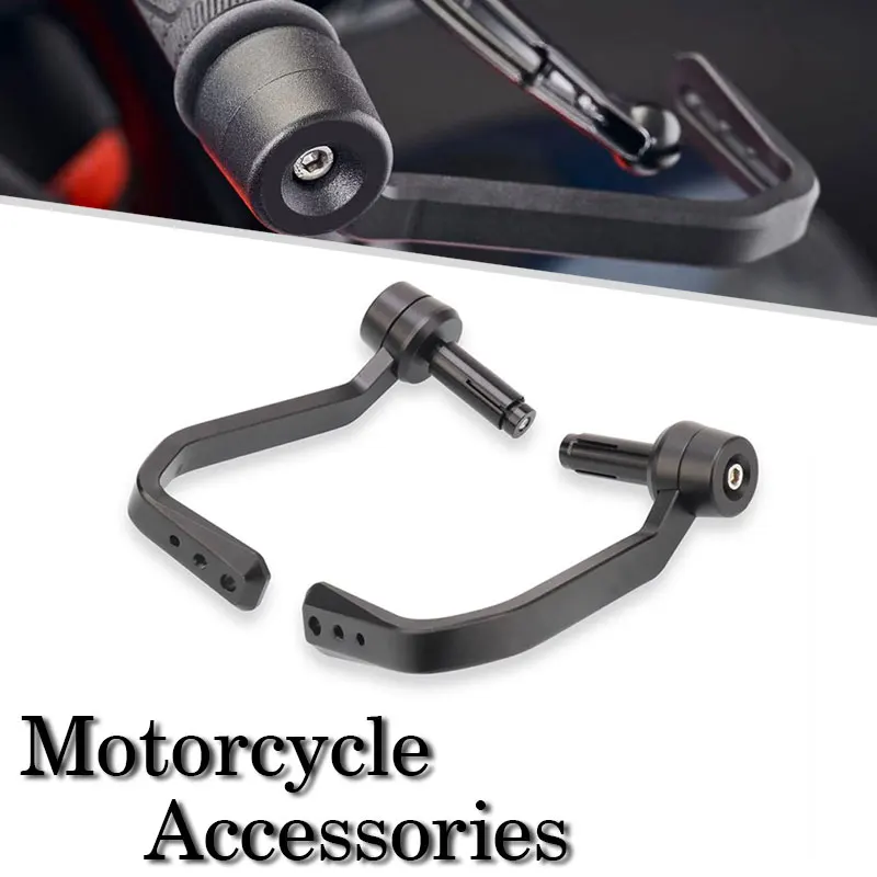 Kit de protección de freno y embrague - PARA Ducati Monster 950 937 1200 S, protector de freno y embrague negro de 7/8 pulgadas para motocicleta Monster 950