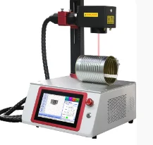 High Quality Portable Expiry Date Logo QR Code Metal Carbon Stainless Steel Aluminum Oxide  Printer Machine