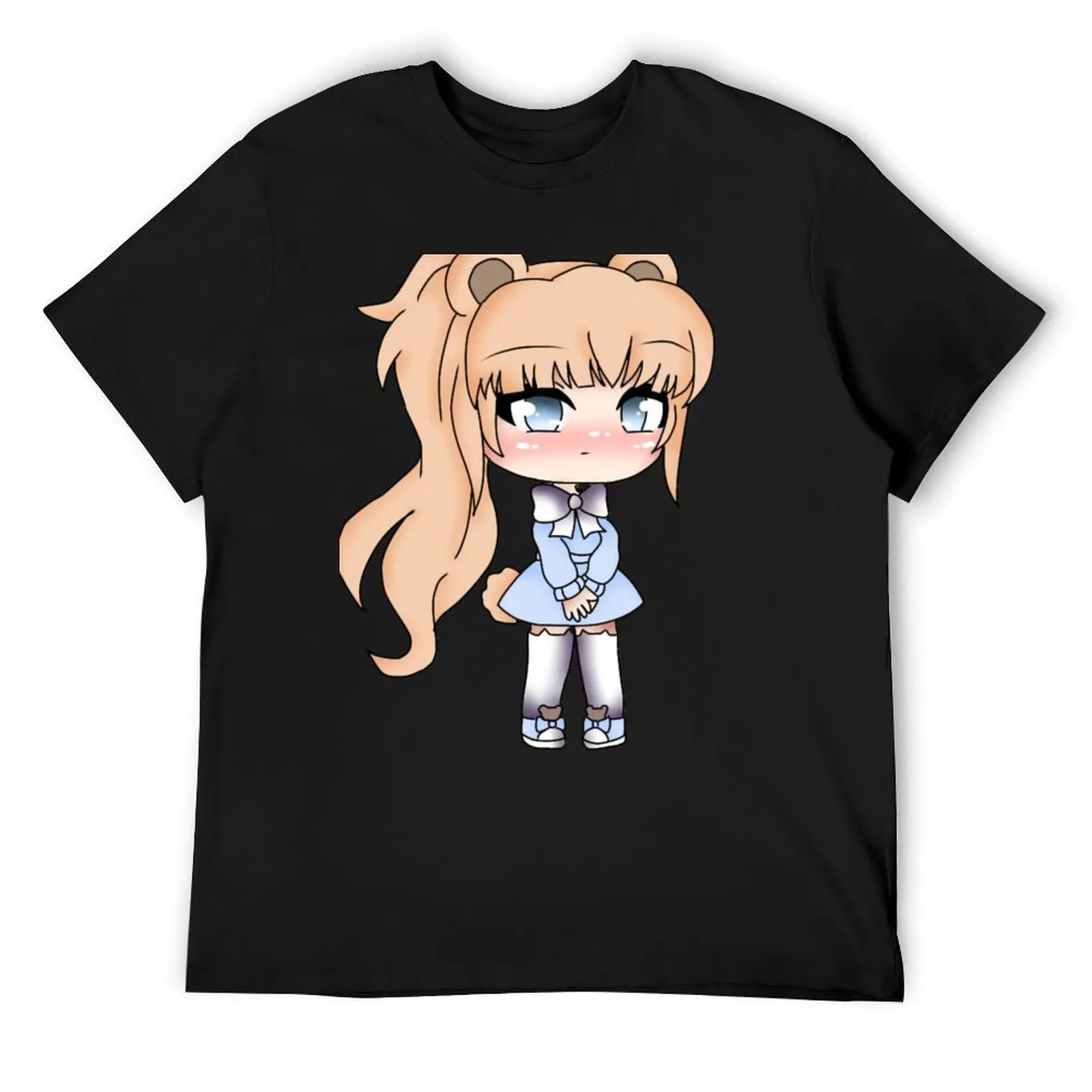 Футболка «Алиса, милая девушка, Gacha Life, Gacza Club», рубашки с изображением аниме, одежда на день Святого Валентина, мужская футболка с графикой Футболка «Алиса, милая девушка, Gacha Life, Gacza Club», рубашки с изображением аниме, одежда на день Святого Валентина, мужская футболка с графикой