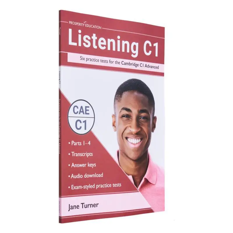 

Аудирование C1 Шесть практических тестов для книги Cambridge C1 Advanced Jane Turner Prosperity Education 9781913825614