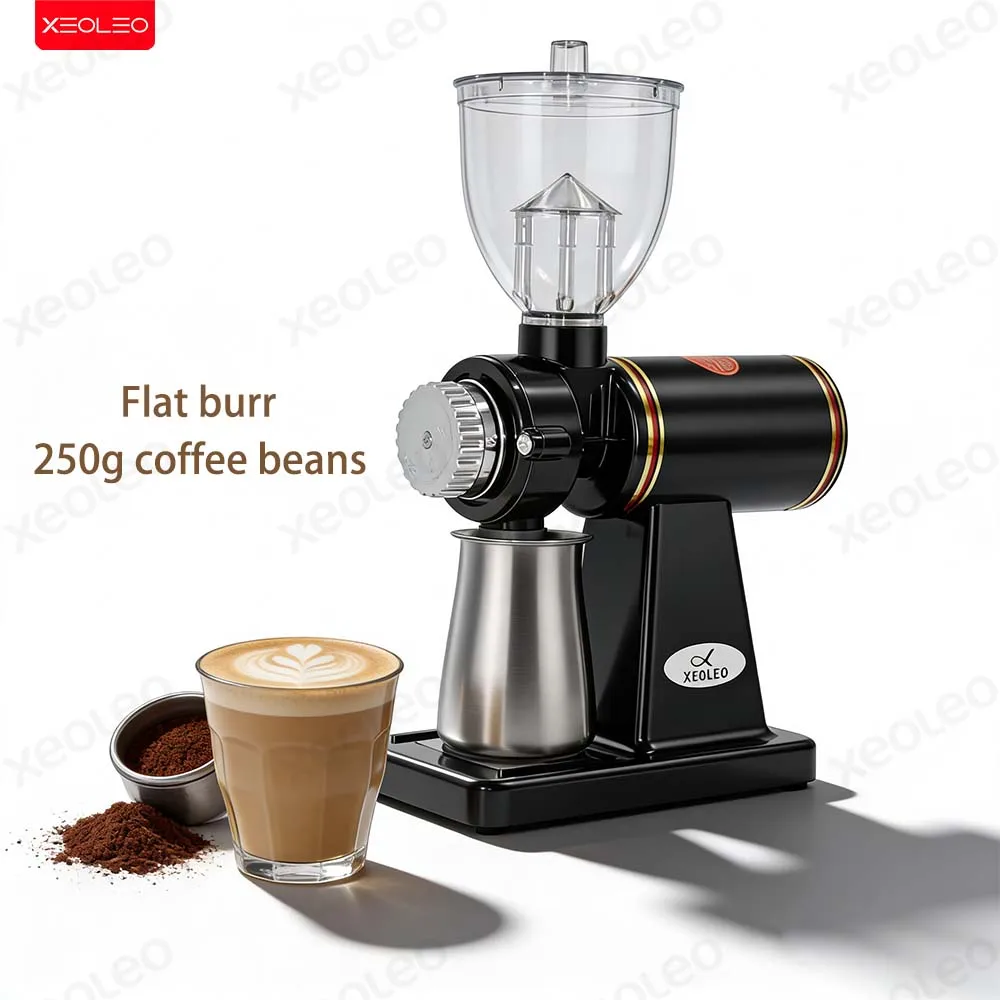 Electric Coffee Grinder 8 Steps 60mm Burrs