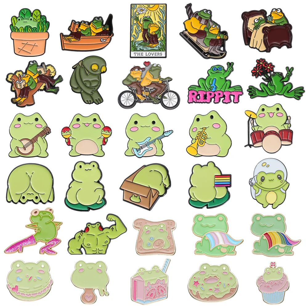 Funny Frog Enamel B…