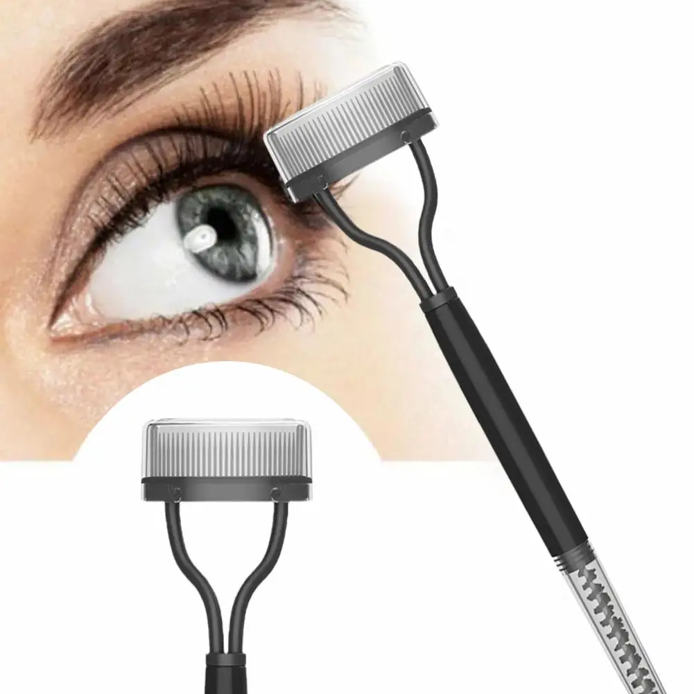 Eyelash Beauty Collapsible Separator Portable Eyelash Comb Steel Mascara Eyelash Lash Eye Tool Curl Stainless Combing Brush