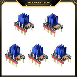 5PC BIGTREETECH TMC2209 V1.3 Stepper Motor Driver UART+5pc Protector 3D Printer Parts TMC2208 Ramps 1.4 SKR V1.4 Turbo MKS Board