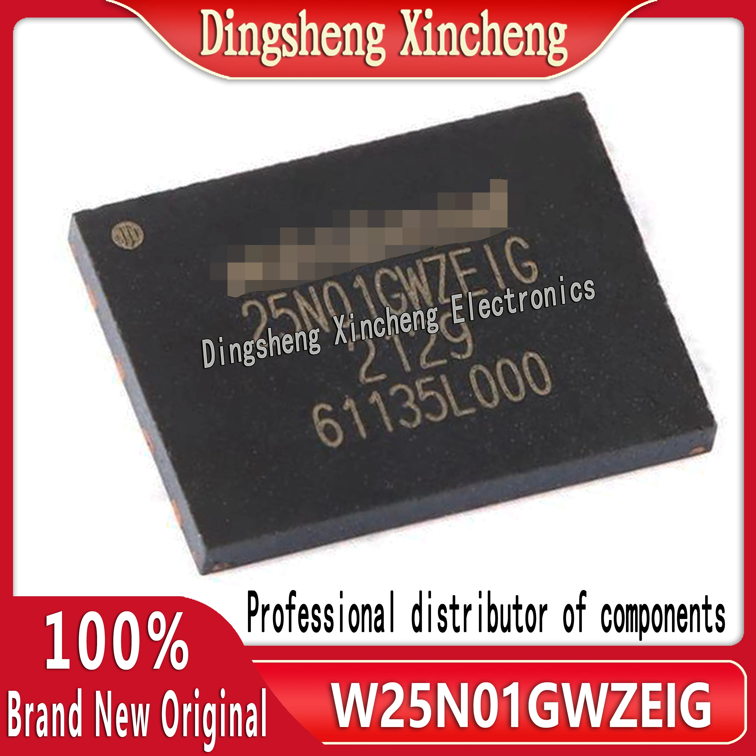 Original genuine W25N01GWZEIG WSON-8 1.8V 1Gb serial NAND flash memory chip