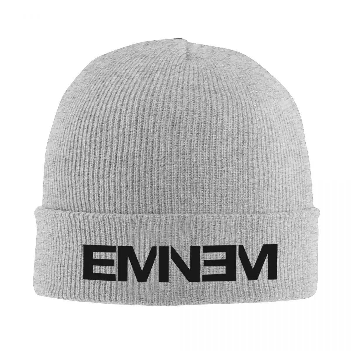 Eminem Rapper Bonnet Hats Music Singer Skullies Beanies Men Women Unisex Casual Warm Soft Beanie Hats Winter Gym Design Caps