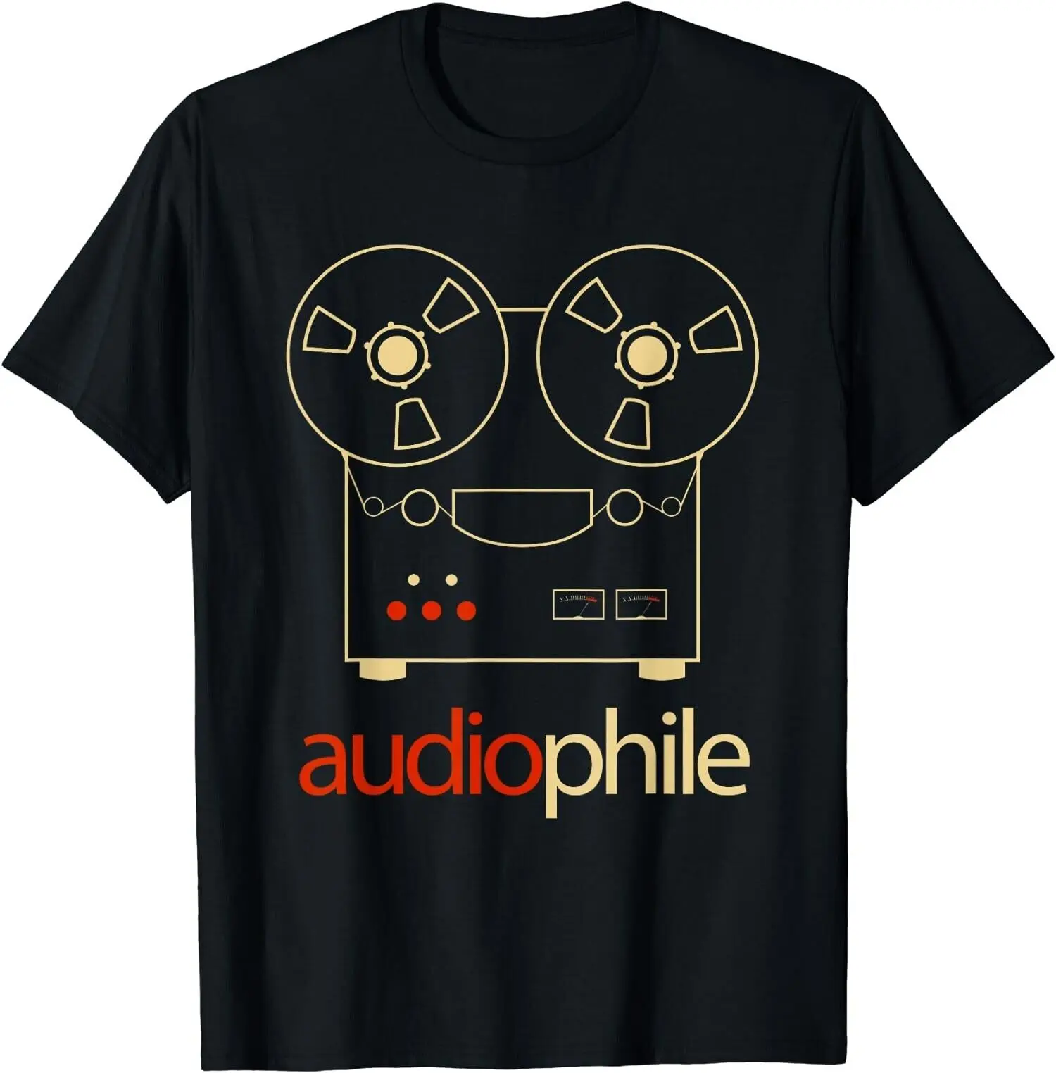 New Limited Analog Tape Hi-Fi Vintage Audio Studio Technique T-Shirt