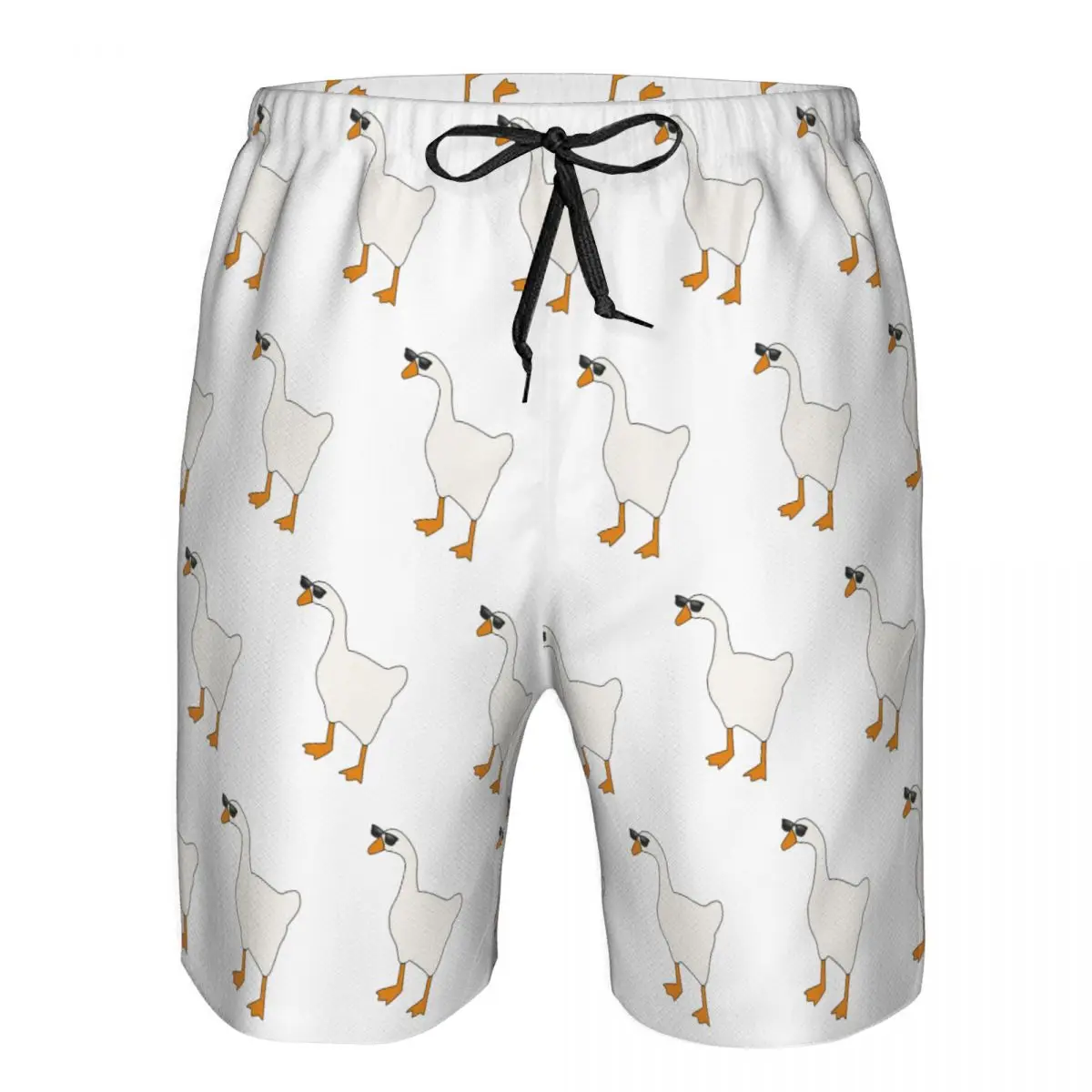 Untitled Goose Game Trunks Beach Board Shorts Casual Quick Dry Swim Summer Men Pants