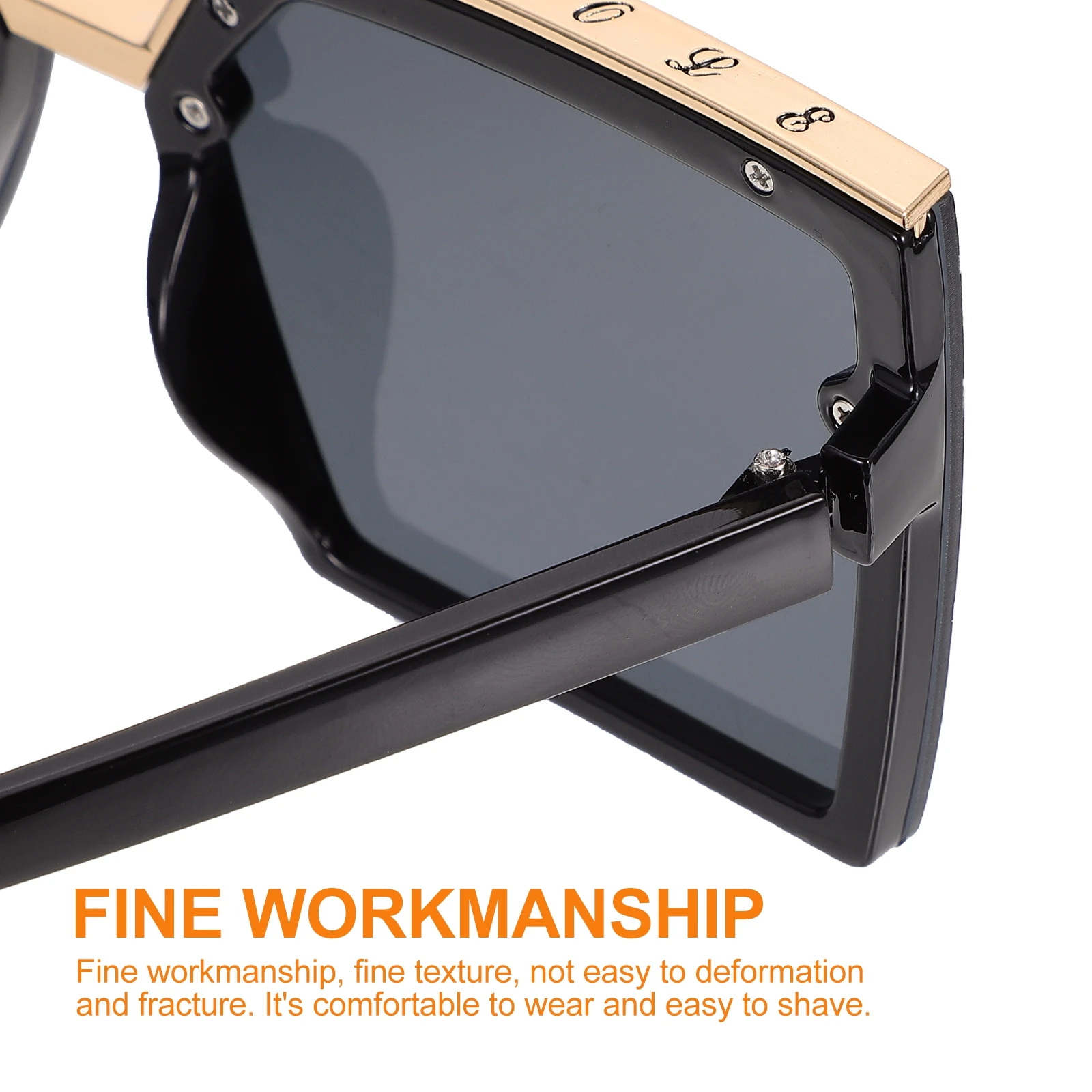 

Metal Sunglasses UV Protection Fashionable Eye Shades Fine Craftsmanship Comfortable Safe Skin Unisex Design Travel Driving