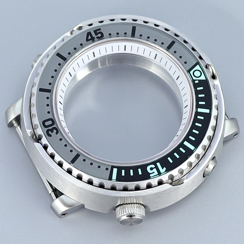 

Корпус механических часов Mini Tuna Canned 433,3 мм с кольцом Chapters C3, светящийся безель для Seiko Nh35 Nh36 Nh34/38 Movt, циферблат 28,5 мм