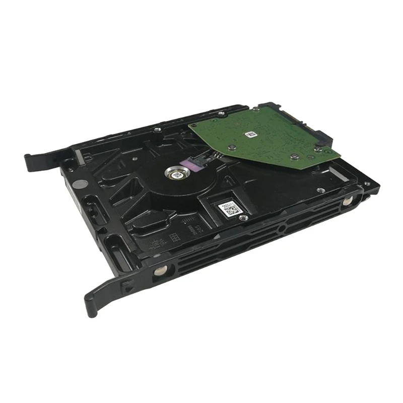 2 Stück Chassis-Festplatten-Montageschienen für 3,5-Zoll-HDD-Halterung links rechts für Kühler für Masters SATA SSD Computer Connect – Detail 9